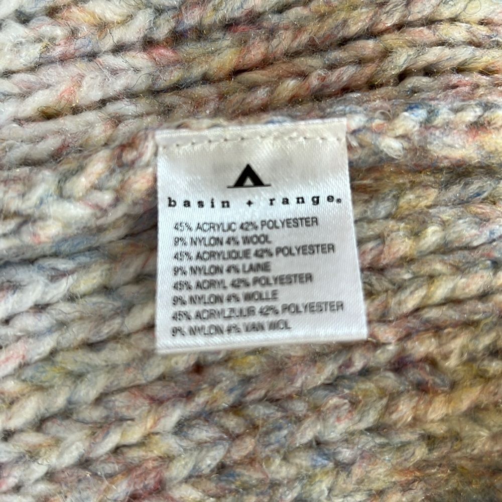 Basin + Range Cozy Mockneck Knit Sweater Small - Picture 13 of 13